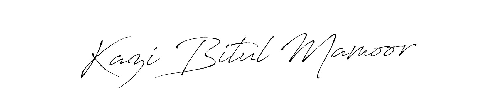 You should practise on your own different ways (Antro_Vectra) to write your name (Kazi Bitul Mamoor) in signature. don't let someone else do it for you. Kazi Bitul Mamoor signature style 6 images and pictures png