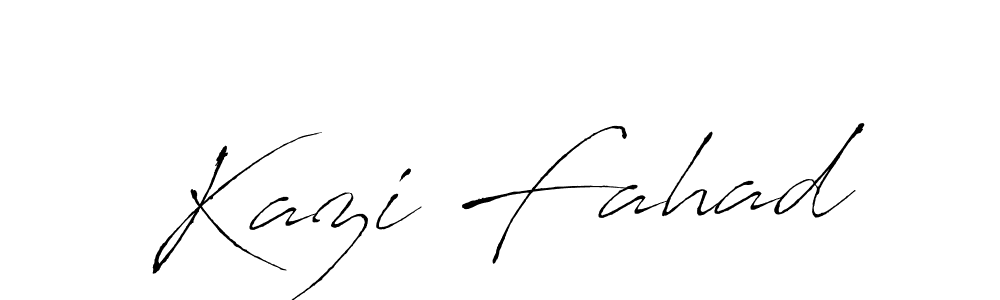 Also we have Kazi Fahad name is the best signature style. Create professional handwritten signature collection using Antro_Vectra autograph style. Kazi Fahad signature style 6 images and pictures png