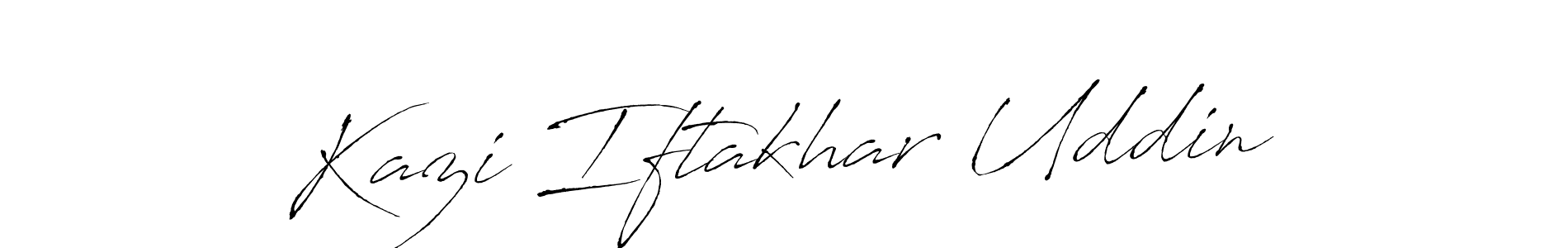 Kazi Iftakhar Uddin stylish signature style. Best Handwritten Sign (Antro_Vectra) for my name. Handwritten Signature Collection Ideas for my name Kazi Iftakhar Uddin. Kazi Iftakhar Uddin signature style 6 images and pictures png