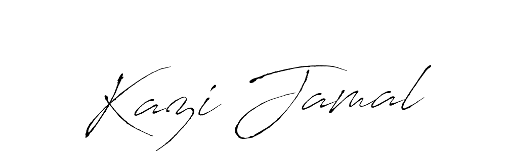 Also we have Kazi Jamal name is the best signature style. Create professional handwritten signature collection using Antro_Vectra autograph style. Kazi Jamal signature style 6 images and pictures png