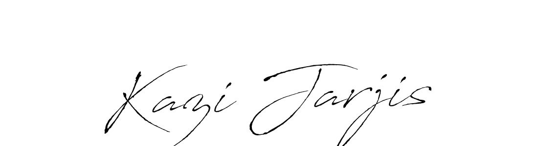 It looks lik you need a new signature style for name Kazi Jarjis. Design unique handwritten (Antro_Vectra) signature with our free signature maker in just a few clicks. Kazi Jarjis signature style 6 images and pictures png