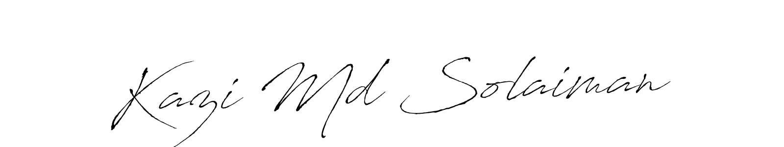 if you are searching for the best signature style for your name Kazi Md Solaiman. so please give up your signature search. here we have designed multiple signature styles  using Antro_Vectra. Kazi Md Solaiman signature style 6 images and pictures png