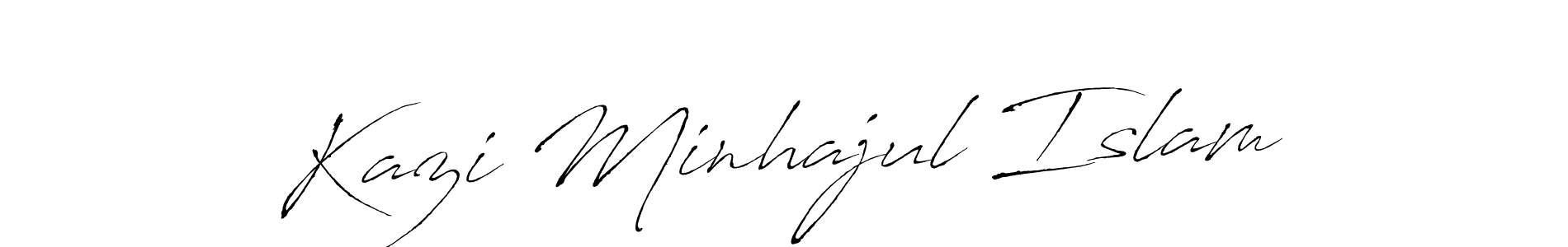 It looks lik you need a new signature style for name Kazi Minhajul Islam. Design unique handwritten (Antro_Vectra) signature with our free signature maker in just a few clicks. Kazi Minhajul Islam signature style 6 images and pictures png