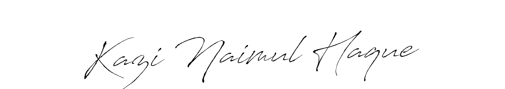 Make a beautiful signature design for name Kazi Naimul Haque. Use this online signature maker to create a handwritten signature for free. Kazi Naimul Haque signature style 6 images and pictures png