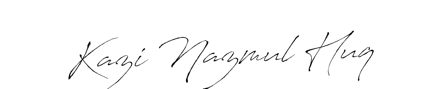 How to make Kazi Nazmul Huq signature? Antro_Vectra is a professional autograph style. Create handwritten signature for Kazi Nazmul Huq name. Kazi Nazmul Huq signature style 6 images and pictures png