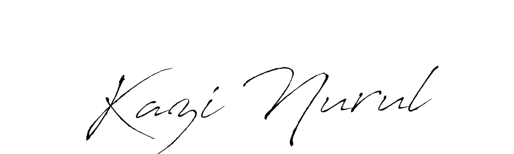 Create a beautiful signature design for name Kazi Nurul. With this signature (Antro_Vectra) fonts, you can make a handwritten signature for free. Kazi Nurul signature style 6 images and pictures png