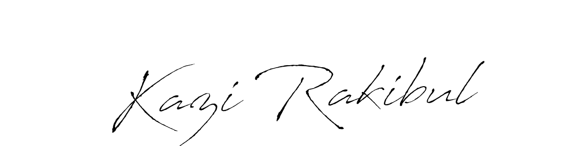 How to make Kazi Rakibul signature? Antro_Vectra is a professional autograph style. Create handwritten signature for Kazi Rakibul name. Kazi Rakibul signature style 6 images and pictures png