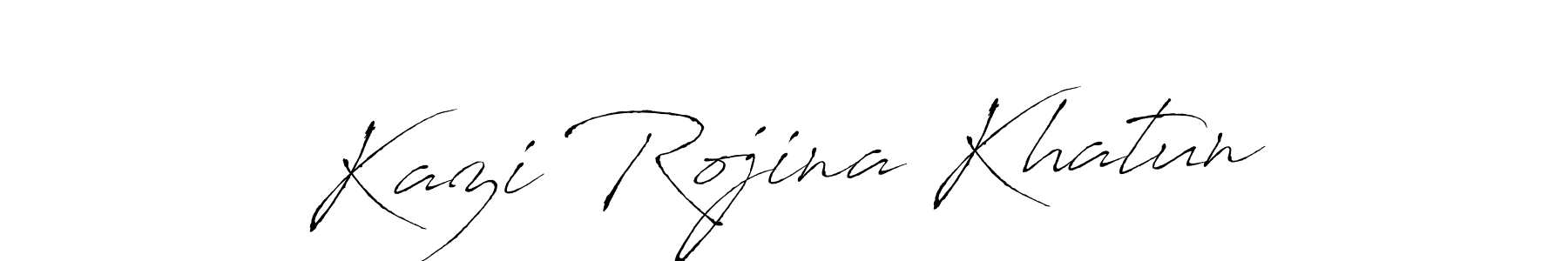 You should practise on your own different ways (Antro_Vectra) to write your name (Kazi Rojina Khatun) in signature. don't let someone else do it for you. Kazi Rojina Khatun signature style 6 images and pictures png