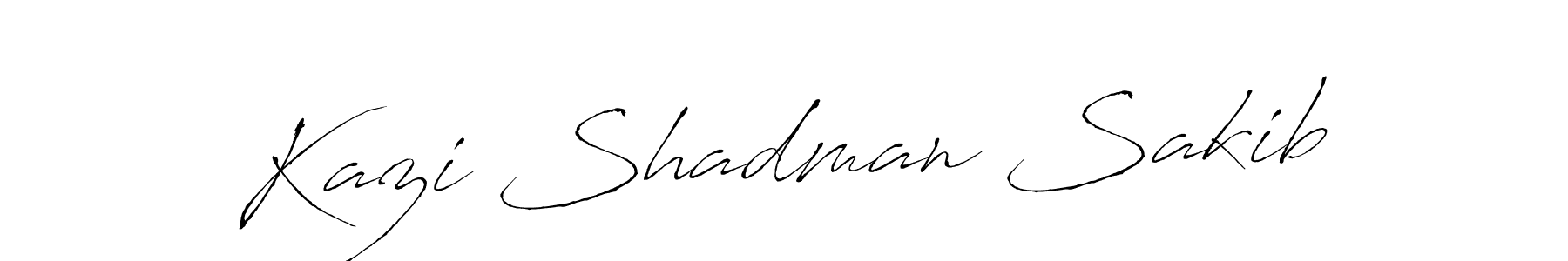 It looks lik you need a new signature style for name Kazi Shadman Sakib. Design unique handwritten (Antro_Vectra) signature with our free signature maker in just a few clicks. Kazi Shadman Sakib signature style 6 images and pictures png