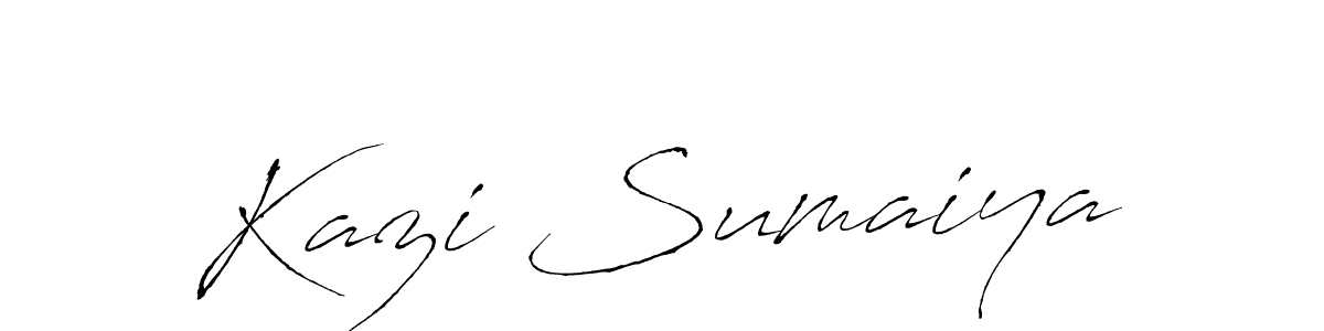 It looks lik you need a new signature style for name Kazi Sumaiya. Design unique handwritten (Antro_Vectra) signature with our free signature maker in just a few clicks. Kazi Sumaiya signature style 6 images and pictures png