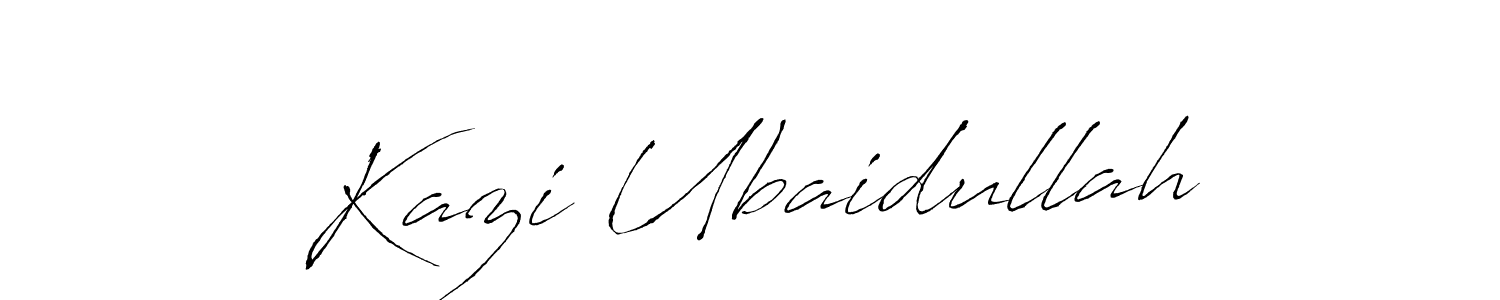Make a beautiful signature design for name Kazi Ubaidullah. Use this online signature maker to create a handwritten signature for free. Kazi Ubaidullah signature style 6 images and pictures png