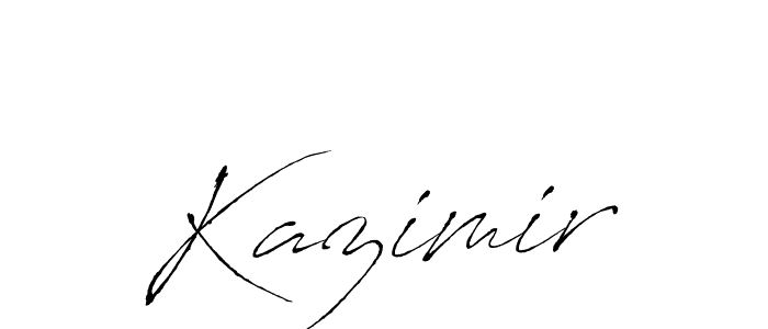 Kazimir stylish signature style. Best Handwritten Sign (Antro_Vectra) for my name. Handwritten Signature Collection Ideas for my name Kazimir. Kazimir signature style 6 images and pictures png