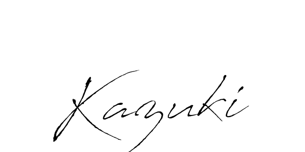 How to make Kazuki name signature. Use Antro_Vectra style for creating short signs online. This is the latest handwritten sign. Kazuki signature style 6 images and pictures png