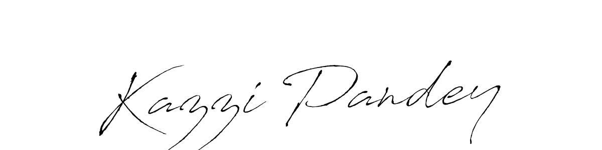 You should practise on your own different ways (Antro_Vectra) to write your name (Kazzi Pandey) in signature. don't let someone else do it for you. Kazzi Pandey signature style 6 images and pictures png