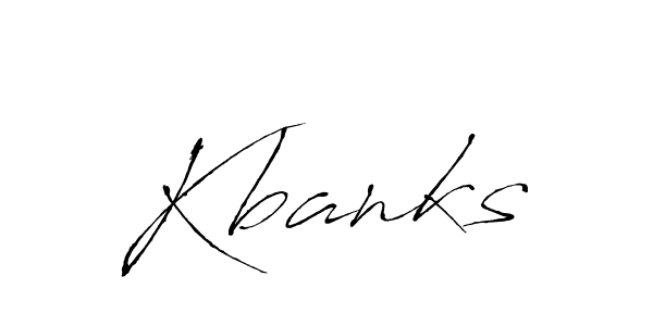 if you are searching for the best signature style for your name Kbanks. so please give up your signature search. here we have designed multiple signature styles  using Antro_Vectra. Kbanks signature style 6 images and pictures png