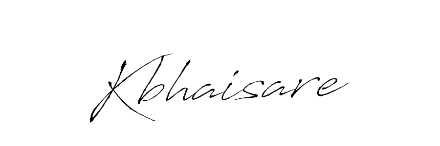 How to make Kbhaisare name signature. Use Antro_Vectra style for creating short signs online. This is the latest handwritten sign. Kbhaisare signature style 6 images and pictures png