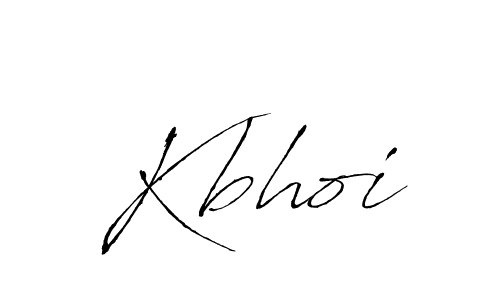 How to Draw Kbhoi signature style? Antro_Vectra is a latest design signature styles for name Kbhoi. Kbhoi signature style 6 images and pictures png