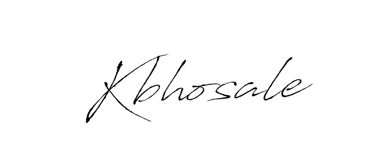 Use a signature maker to create a handwritten signature online. With this signature software, you can design (Antro_Vectra) your own signature for name Kbhosale. Kbhosale signature style 6 images and pictures png