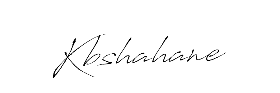 How to make Kbshahane signature? Antro_Vectra is a professional autograph style. Create handwritten signature for Kbshahane name. Kbshahane signature style 6 images and pictures png