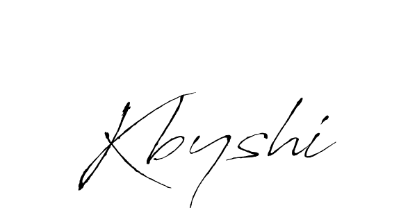 How to make Kbyshi name signature. Use Antro_Vectra style for creating short signs online. This is the latest handwritten sign. Kbyshi signature style 6 images and pictures png