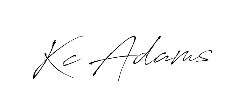 Antro_Vectra is a professional signature style that is perfect for those who want to add a touch of class to their signature. It is also a great choice for those who want to make their signature more unique. Get Kc Adams name to fancy signature for free. Kc Adams signature style 6 images and pictures png