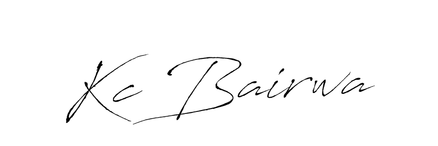 It looks lik you need a new signature style for name Kc Bairwa. Design unique handwritten (Antro_Vectra) signature with our free signature maker in just a few clicks. Kc Bairwa signature style 6 images and pictures png