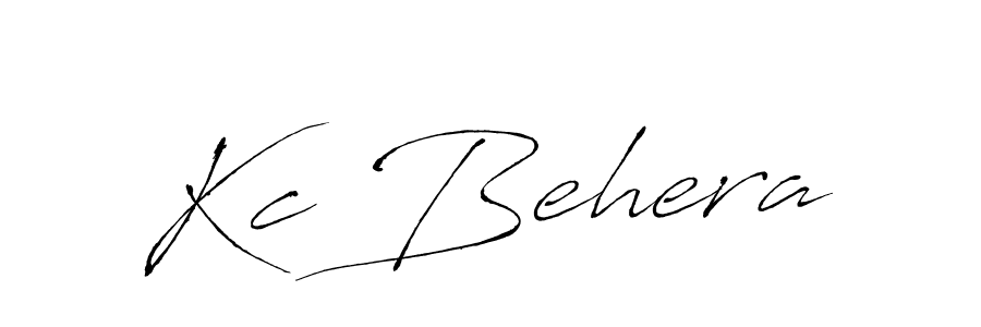 You should practise on your own different ways (Antro_Vectra) to write your name (Kc Behera) in signature. don't let someone else do it for you. Kc Behera signature style 6 images and pictures png