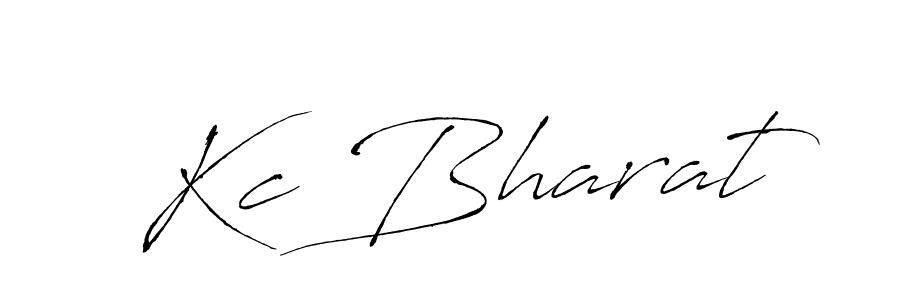 Kc Bharat stylish signature style. Best Handwritten Sign (Antro_Vectra) for my name. Handwritten Signature Collection Ideas for my name Kc Bharat. Kc Bharat signature style 6 images and pictures png