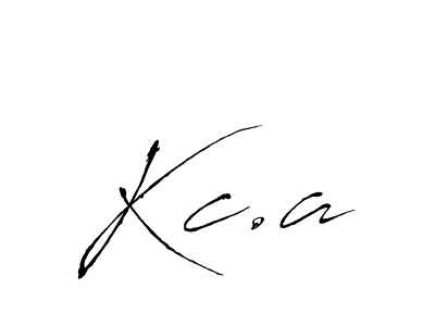 Also we have Kc.a name is the best signature style. Create professional handwritten signature collection using Antro_Vectra autograph style. Kc.a signature style 6 images and pictures png