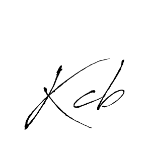 Design your own signature with our free online signature maker. With this signature software, you can create a handwritten (Antro_Vectra) signature for name Kcb. Kcb signature style 6 images and pictures png