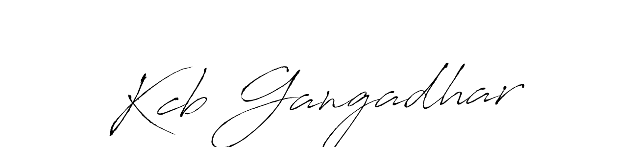 You should practise on your own different ways (Antro_Vectra) to write your name (Kcb Gangadhar) in signature. don't let someone else do it for you. Kcb Gangadhar signature style 6 images and pictures png