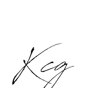 Design your own signature with our free online signature maker. With this signature software, you can create a handwritten (Antro_Vectra) signature for name Kcg. Kcg signature style 6 images and pictures png