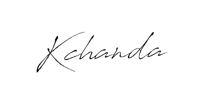 Also we have Kchanda name is the best signature style. Create professional handwritten signature collection using Antro_Vectra autograph style. Kchanda signature style 6 images and pictures png