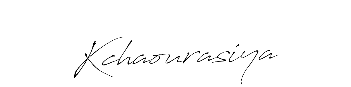 Antro_Vectra is a professional signature style that is perfect for those who want to add a touch of class to their signature. It is also a great choice for those who want to make their signature more unique. Get Kchaourasiya name to fancy signature for free. Kchaourasiya signature style 6 images and pictures png
