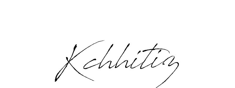 Once you've used our free online signature maker to create your best signature Antro_Vectra style, it's time to enjoy all of the benefits that Kchhitiz name signing documents. Kchhitiz signature style 6 images and pictures png