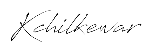 Make a beautiful signature design for name Kchilkewar. With this signature (Antro_Vectra) style, you can create a handwritten signature for free. Kchilkewar signature style 6 images and pictures png