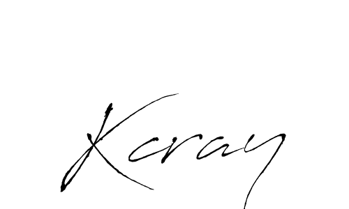 Also we have Kcray name is the best signature style. Create professional handwritten signature collection using Antro_Vectra autograph style. Kcray signature style 6 images and pictures png