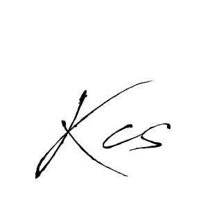 Use a signature maker to create a handwritten signature online. With this signature software, you can design (Antro_Vectra) your own signature for name Kcs. Kcs signature style 6 images and pictures png