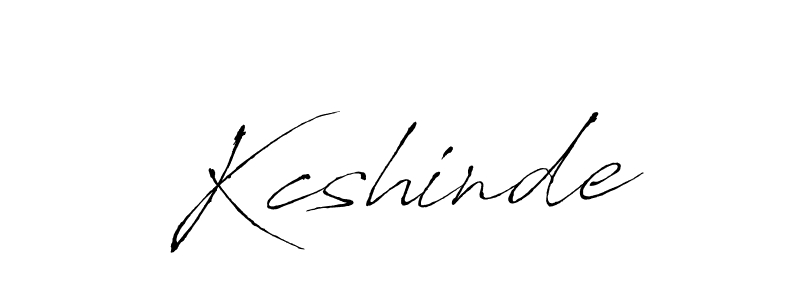 Use a signature maker to create a handwritten signature online. With this signature software, you can design (Antro_Vectra) your own signature for name Kcshinde. Kcshinde signature style 6 images and pictures png