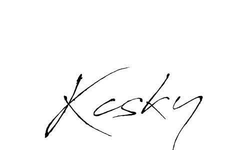 Once you've used our free online signature maker to create your best signature Antro_Vectra style, it's time to enjoy all of the benefits that Kcsky name signing documents. Kcsky signature style 6 images and pictures png