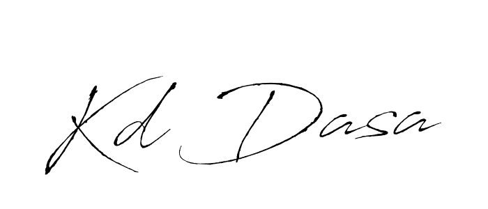 The best way (Antro_Vectra) to make a short signature is to pick only two or three words in your name. The name Kd Dasa include a total of six letters. For converting this name. Kd Dasa signature style 6 images and pictures png