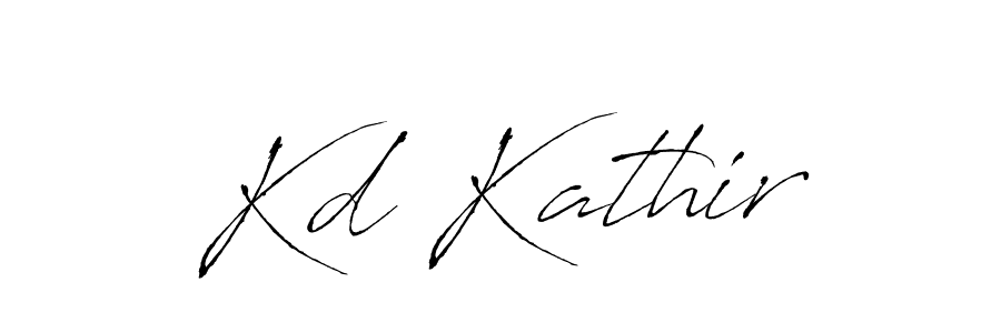 Make a beautiful signature design for name Kd Kathir. Use this online signature maker to create a handwritten signature for free. Kd Kathir signature style 6 images and pictures png