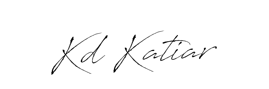 Antro_Vectra is a professional signature style that is perfect for those who want to add a touch of class to their signature. It is also a great choice for those who want to make their signature more unique. Get Kd Katiar name to fancy signature for free. Kd Katiar signature style 6 images and pictures png