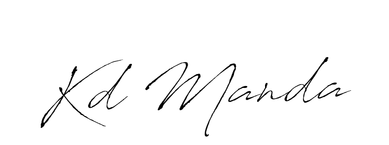 Make a short Kd Manda signature style. Manage your documents anywhere anytime using Antro_Vectra. Create and add eSignatures, submit forms, share and send files easily. Kd Manda signature style 6 images and pictures png