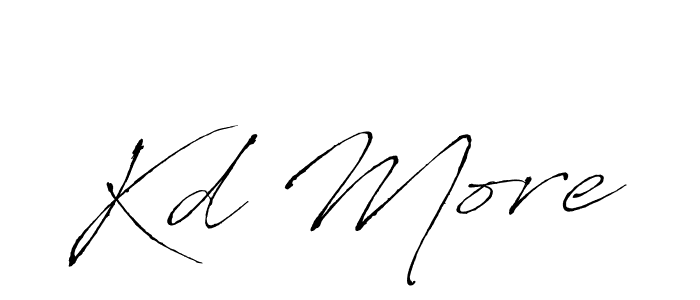 if you are searching for the best signature style for your name Kd More. so please give up your signature search. here we have designed multiple signature styles  using Antro_Vectra. Kd More signature style 6 images and pictures png