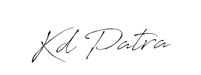 The best way (Antro_Vectra) to make a short signature is to pick only two or three words in your name. The name Kd Patra include a total of six letters. For converting this name. Kd Patra signature style 6 images and pictures png