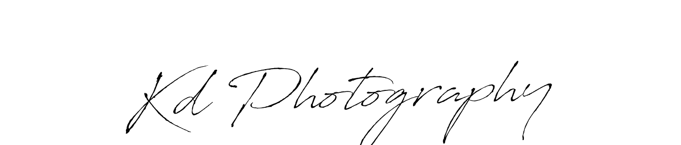 You should practise on your own different ways (Antro_Vectra) to write your name (Kd Photography) in signature. don't let someone else do it for you. Kd Photography signature style 6 images and pictures png