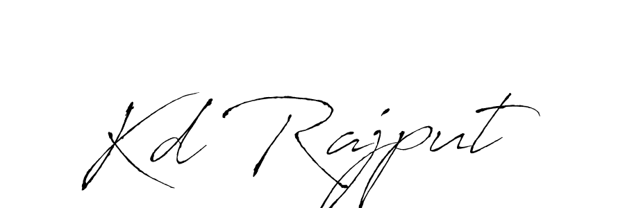 Kd Rajput stylish signature style. Best Handwritten Sign (Antro_Vectra) for my name. Handwritten Signature Collection Ideas for my name Kd Rajput. Kd Rajput signature style 6 images and pictures png