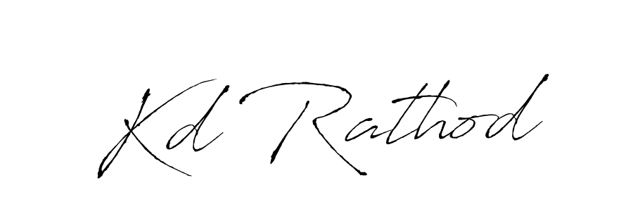 Use a signature maker to create a handwritten signature online. With this signature software, you can design (Antro_Vectra) your own signature for name Kd Rathod. Kd Rathod signature style 6 images and pictures png