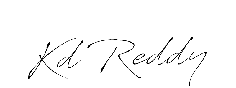How to make Kd Reddy name signature. Use Antro_Vectra style for creating short signs online. This is the latest handwritten sign. Kd Reddy signature style 6 images and pictures png